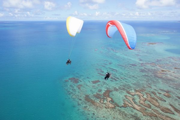 沖繩好好玩-機動滑翔傘體驗